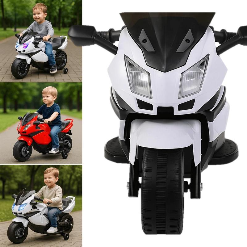 motimoti Silver White 1枚 Mini Motinha Elétrica Infantil Importway Branca 6V - Moto Elétrica